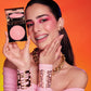 Glimmer Glow Blush - Pink Cosmo: Highlighter and blush combo, Champagne-kissed glow, Lightweight, Buildable coverage, Radiant finish, Dewy finish, Long-lasting, Weightless texture, Exceptional grip, Flawless application, Day-to-night wear